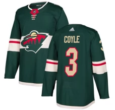 Miesten Minnesota Wild Charlie Coyle 3 Pelipaita Vihreä Authentic