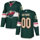 Miesten Minnesota Wild Custom Pelipaita Vihreä Authentic