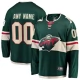 Miesten Minnesota Wild Custom Pelipaita Vihreä Breakaway Koti