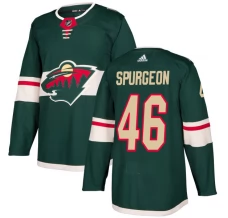 Miesten Minnesota Wild Jared Spurgeon 46 Pelipaita Vihreä Authentic