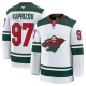 Miesten Minnesota Wild Kirill Kaprizov 97 Pelipaita Valkoinen Premium Vieras