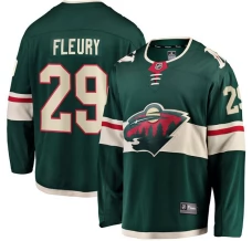 Miesten Minnesota Wild Marc-Andre Fleury 29 Pelipaita Vihreä Breakaway Koti