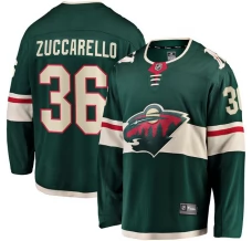 Miesten Minnesota Wild Mats Zuccarello 36 Pelipaita Vihreä Breakaway Koti