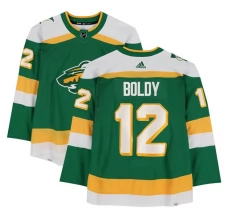 Miesten Minnesota Wild Matthew Boldy 12 Pelipaita 2023-24 Vihreä Authentic Vaihtoehtoinen
