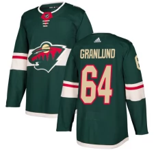 Miesten Minnesota Wild Mikael Granlund 64 Pelipaita Vihreä Authentic