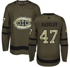 Miesten Montreal Canadiens Alexander Radulov 47 Pelipaita Camo Green Authentic