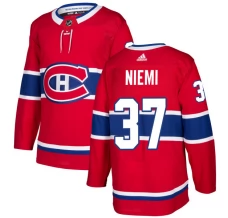 Miesten Montreal Canadiens Antti Niemi 37 Pelipaita Punainen Authentic