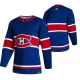 Miesten Montreal Canadiens Blank Pelipaita 2020-21 Reverse Retro Sininen Authentic