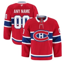 Miesten Montreal Canadiens Custom Pelipaita Punainen Authentic Pro Koti