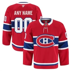 Miesten Montreal Canadiens Custom Pelipaita Punainen Authentic Pro Koti
