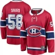 Miesten Montreal Canadiens David Savard 58 Pelipaita Punainen Breakaway Koti