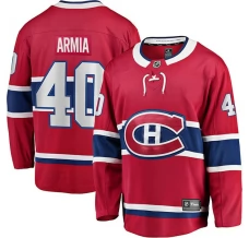 Miesten Montreal Canadiens Joel Armia 40 Pelipaita Punainen Breakaway Koti
