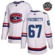 Miesten Montreal Canadiens Max Pacioretty 67 Pelipaita 2017 100 Classic Patch Valkoinen Authentic