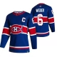 Miesten Montreal Canadiens Shea Weber 6 Pelipaita 2020-21 Reverse Retro Sininen Authentic