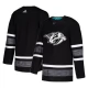 Miesten Nashville Predators Blank Pelipaita 2019 All-Star Musta Authentic