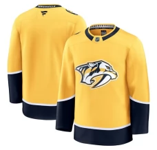 Miesten Nashville Predators Blank Pelipaita Keltainen Premium Koti