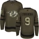 Miesten Nashville Predators Filip Forsberg 9 Pelipaita Camo Green Authentic