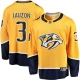 Miesten Nashville Predators Jeremy Lauzon 3 Pelipaita Kulta Breakaway Koti