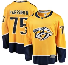 Miesten Nashville Predators Juuso Parssinen 75 Pelipaita Kulta Breakaway Koti
