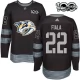 Miesten Nashville Predators Kevin Fiala 22 Pelipaita 1917-2017 100th Anniversary Patch Musta Authentic