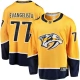 Miesten Nashville Predators Luke Evangelista 77 Pelipaita Kulta Premier Breakaway Koti