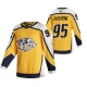 Miesten Nashville Predators Matt Duchene 95 Pelipaita 2020-21 Reverse Retro Keltainen Authentic