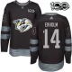 Miesten Nashville Predators Mattias Ekholm 14 Pelipaita 1917-2017 100th Anniversary Patch Musta Authentic