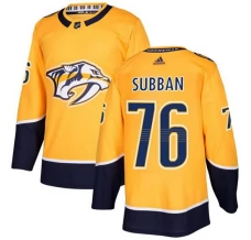 Miesten Nashville Predators P.K Subban 76 Pelipaita Kulta Authentic