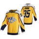 Miesten Nashville Predators Pekka Rinne 35 Pelipaita 2020-21 Reverse Retro Keltainen Authentic