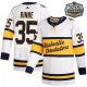 Miesten Nashville Predators Pekka Rinne 35 Pelipaita 2020 Winter Classic Patch Valkoinen Authentic