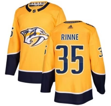Miesten Nashville Predators Pekka Rinne 35 Pelipaita Kulta Authentic