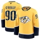 Miesten Nashville Predators Ryan O'Reilly 90 Pelipaita Keltainen Premium Koti