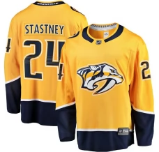 Miesten Nashville Predators Spencer Stastney 24 Pelipaita Kulta Premier Breakaway Koti