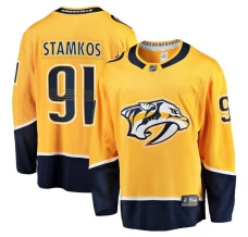 Miesten Nashville Predators Steven Stamkos 91 Pelipaita Kulta Premier Breakaway Koti