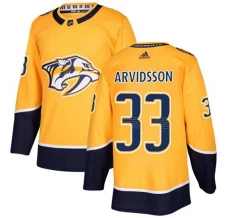 Miesten Nashville Predators Viktor Arvidsson 33 Pelipaita Kulta Authentic