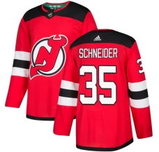 Miesten New Jersey Devils Cory Schneider 35 Pelipaita Punainen Authentic