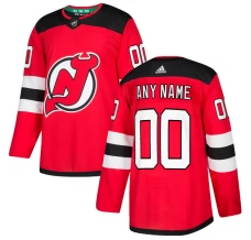 Miesten New Jersey Devils Custom Pelipaita Punainen Authentic