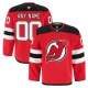 Miesten New Jersey Devils Custom Pelipaita Punainen Authentic Pro Koti