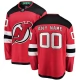 Miesten New Jersey Devils Custom Pelipaita Punainen Breakaway Koti