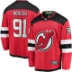 Miesten New Jersey Devils Dawson Mercer 91 Pelipaita Punainen Breakaway Koti