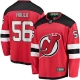 Miesten New Jersey Devils Erik Haula 56 Pelipaita Punainen Breakaway Koti