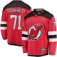 Miesten New Jersey Devils Jonas Siegenthaler 71 Pelipaita Punainen Breakaway Koti