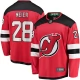 Miesten New Jersey Devils Timo Meier 28 Pelipaita Punainen Breakaway Koti