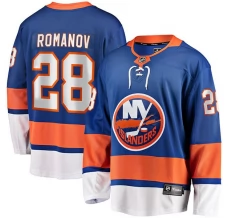 Miesten New York Islanders Alexander Romanov 28 Pelipaita Royal Premier Breakaway Koti