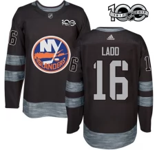 Miesten New York Islanders Andrew Ladd 16 Pelipaita 1917-2017 100th Anniversary Patch Musta Authentic