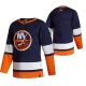 Miesten New York Islanders Blank Pelipaita 2020-21 Reverse Retro Sininen Authentic