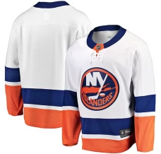 Miesten New York Islanders Blank Pelipaita Valkoinen Breakaway Vieras