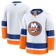 Miesten New York Islanders Blank Pelipaita Valkoinen Premium Vieras
