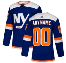 Miesten New York Islanders Custom Pelipaita 2018-19 Sininen Authentic