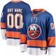 Miesten New York Islanders Custom Pelipaita Royal Breakaway Koti